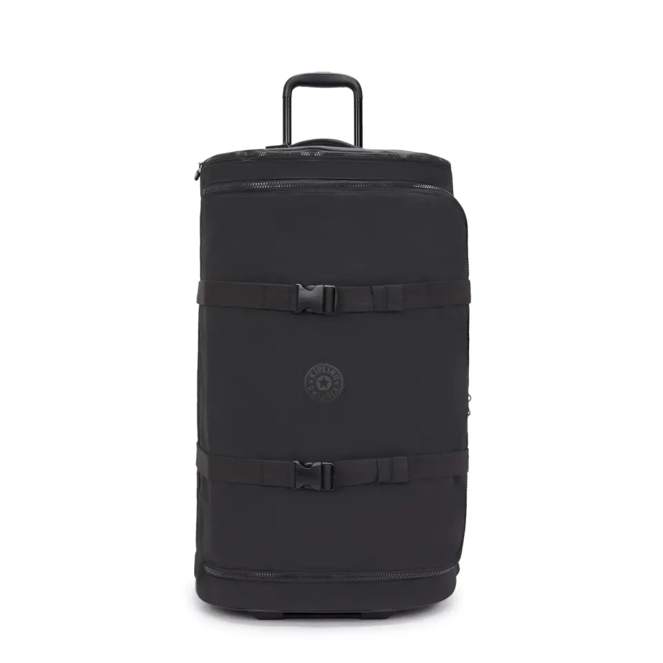 Kipling Aviana L reistas Black Noir groot 2 wielen TSA-slot