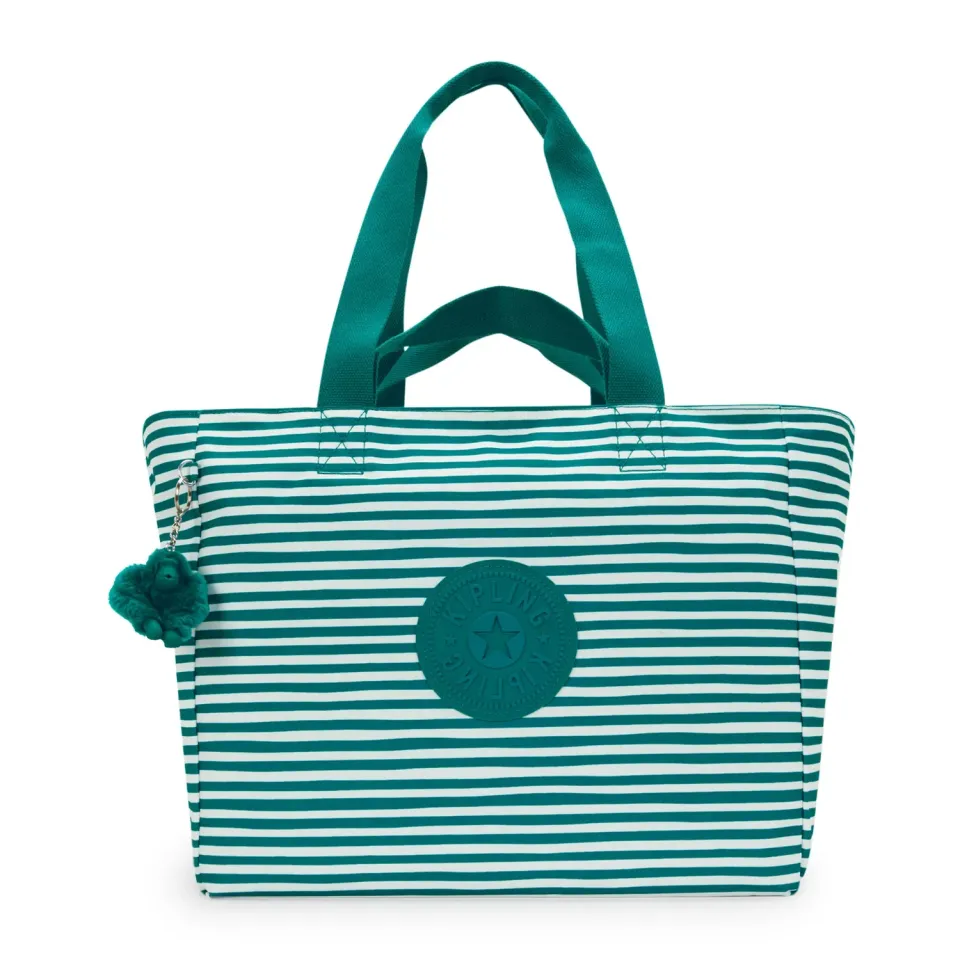 Kipling Naomi shopper Parasol Stripes groot strand