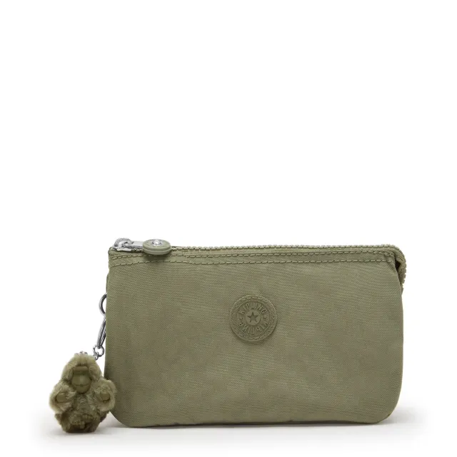 Kipling Creativity L etui Almost Sage groot nylon
