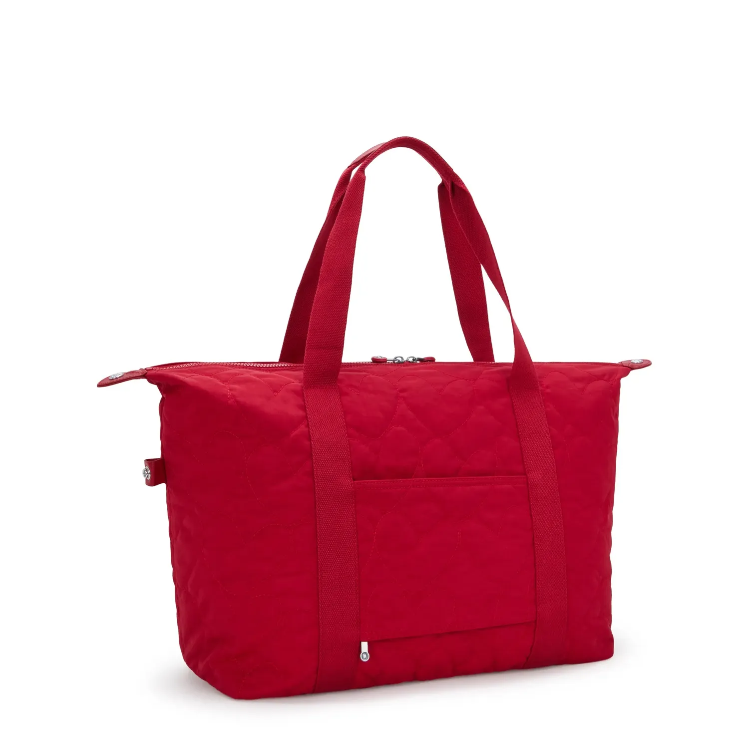 Kipling Art M tas Many Hearts Red hartjes