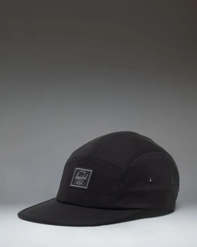 Herschel Glendale pet zwart five-panel