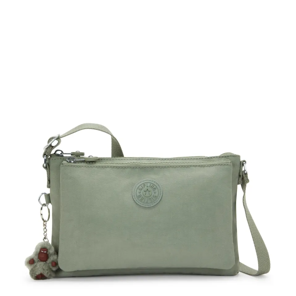 Kipling Mikaela schoudertas Green Tea klein