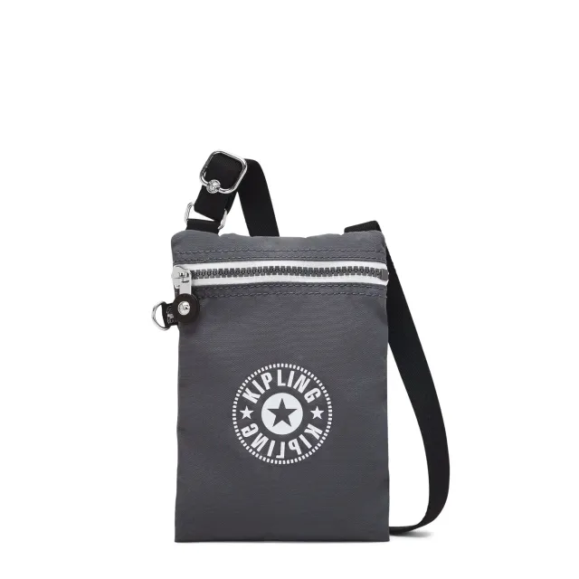 Kipling Afia Lite crossbody klein moonlit grey festival