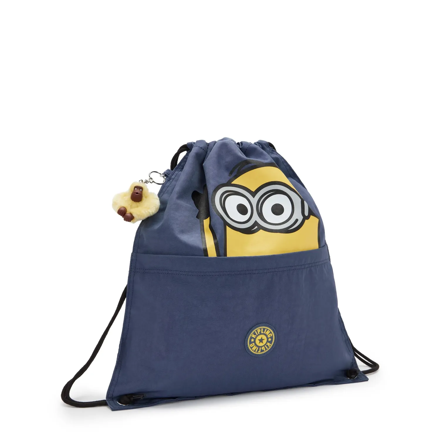 Kipling Supertaboo gymtas Dungaree Blue Medium Minions waterafstot.