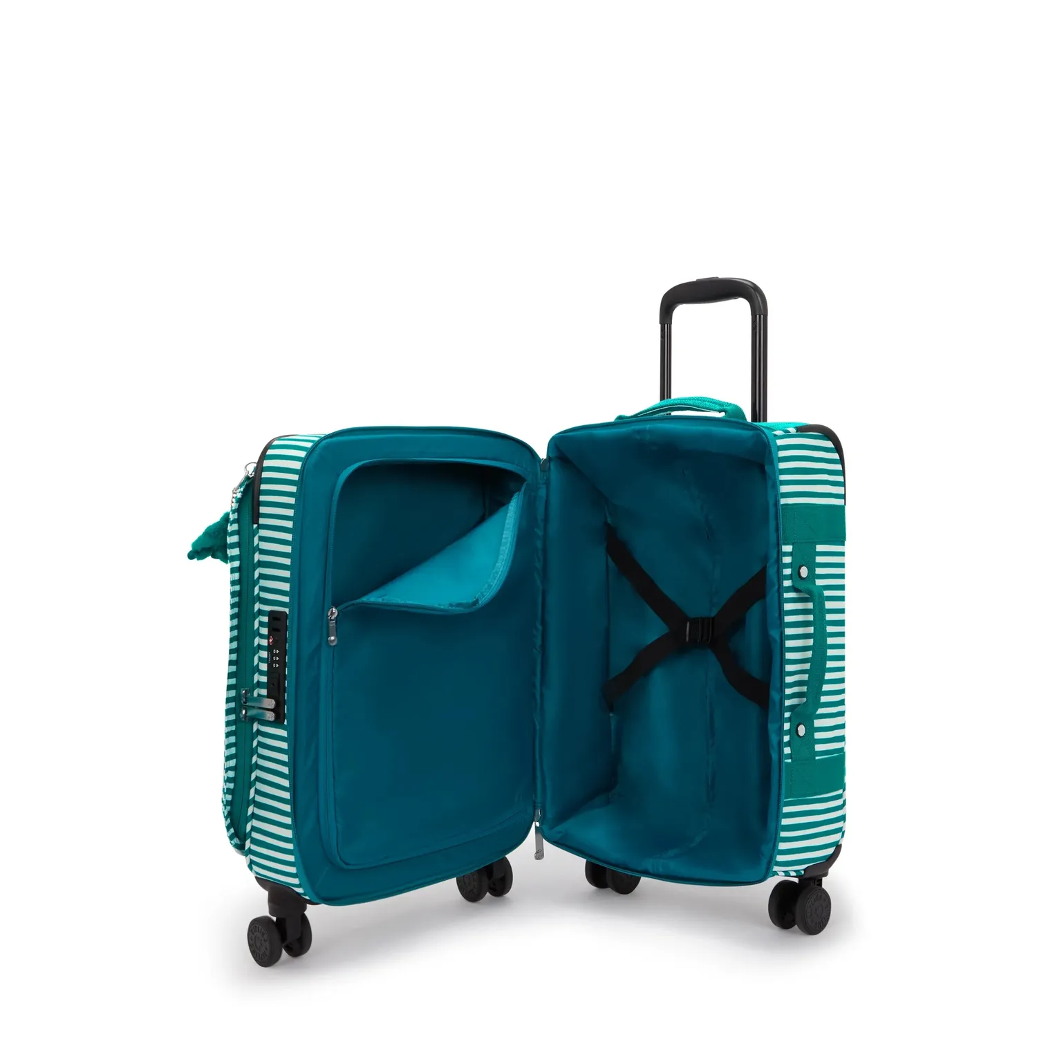 Kipling Spontaneous S koffer Klein Parasol Stripes weekend