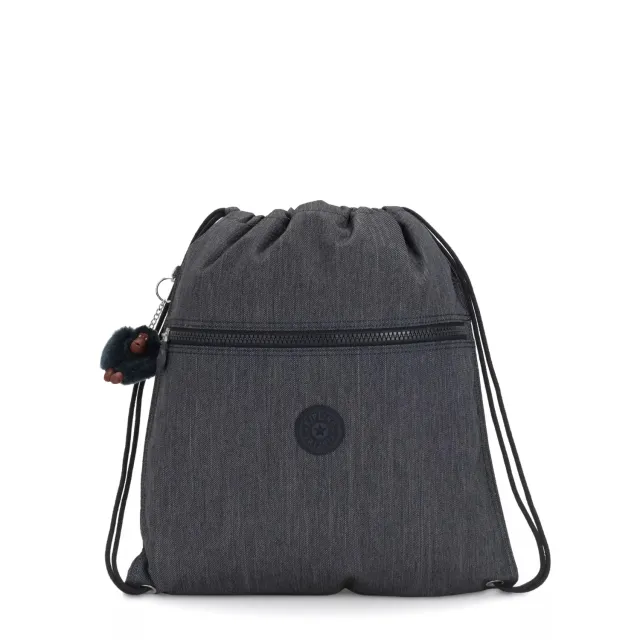 Kipling Supertaboo gymtas Marine Navy Medium waterafstotend