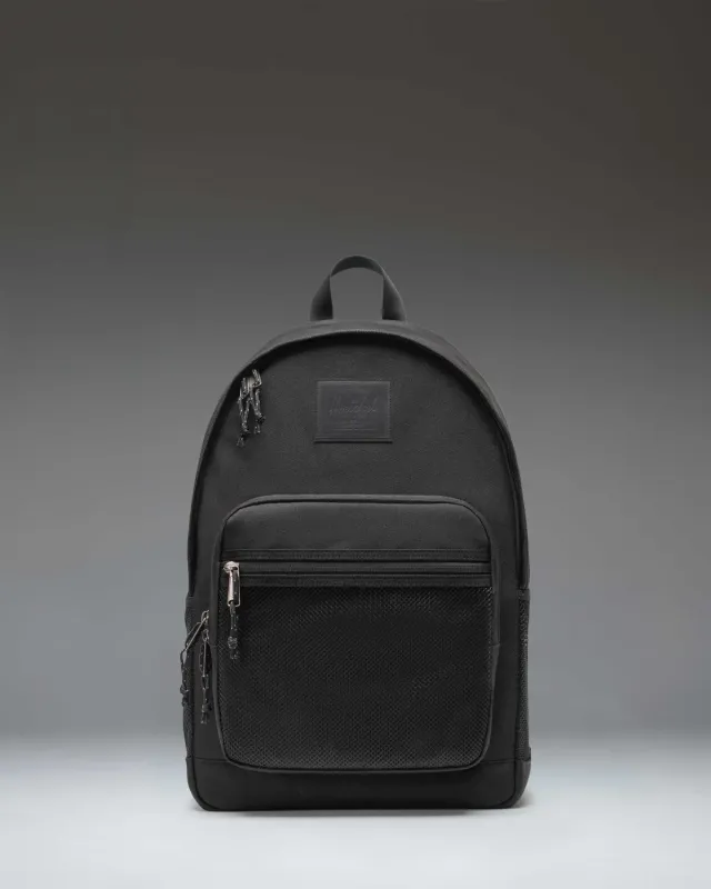 Herschel Kaine rugzak zwart schooltas