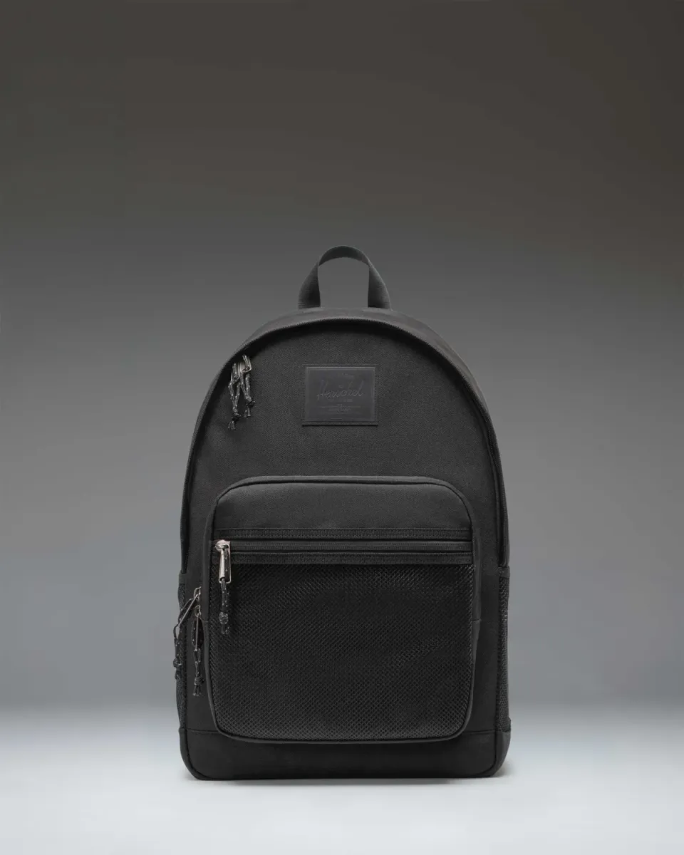 Herschel Kaine rugzak zwart schooltas