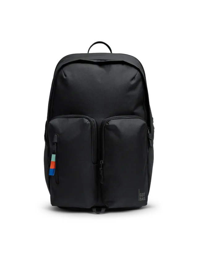 Got Bag Base Pack rugzak zwart 23 liter laptopvak