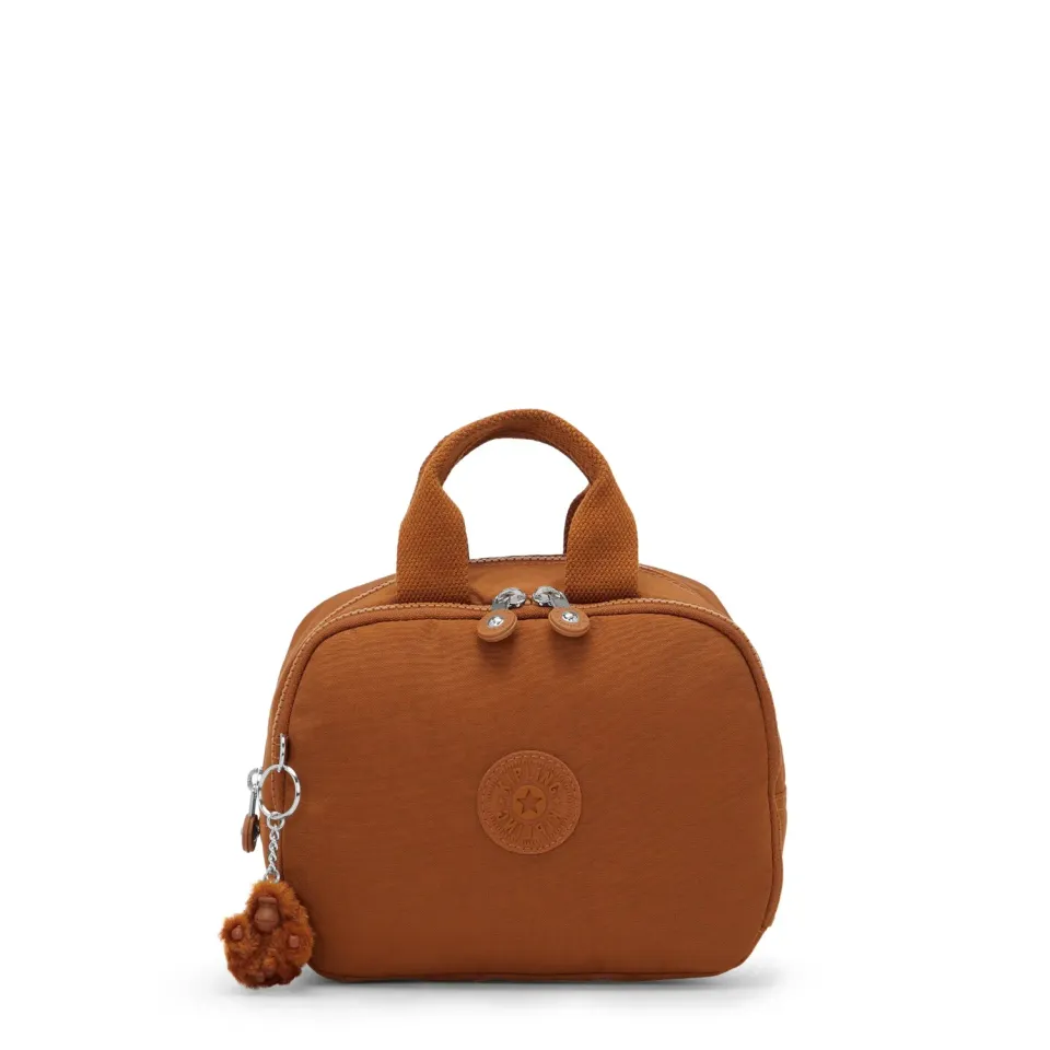 Kipling Beachpalm S toilettas Stylish Mokka Medium 6 vakken