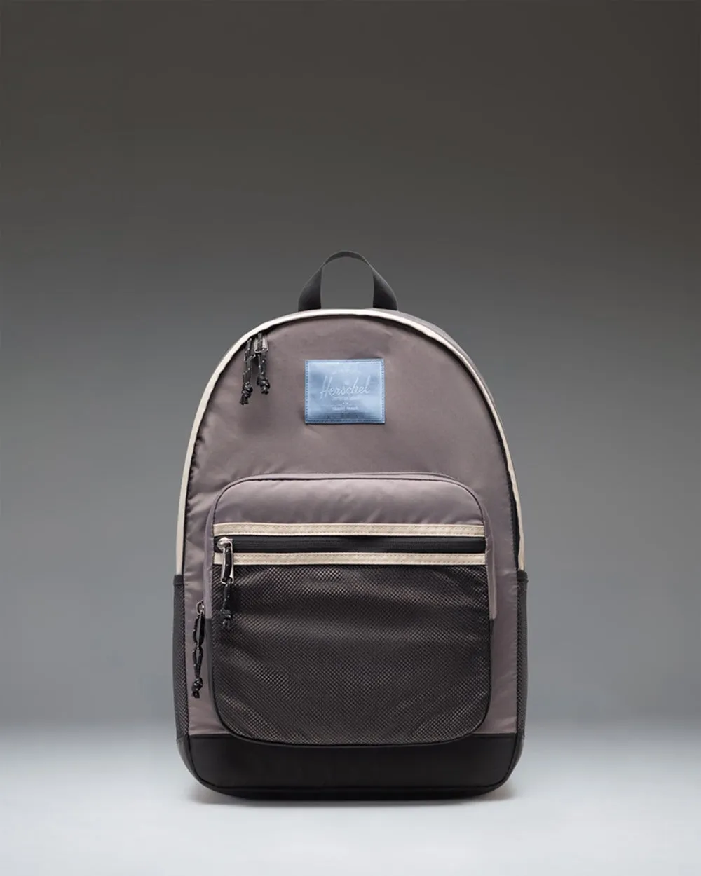 Herschel Kaine rugzak nylon zwart met flessen vakken