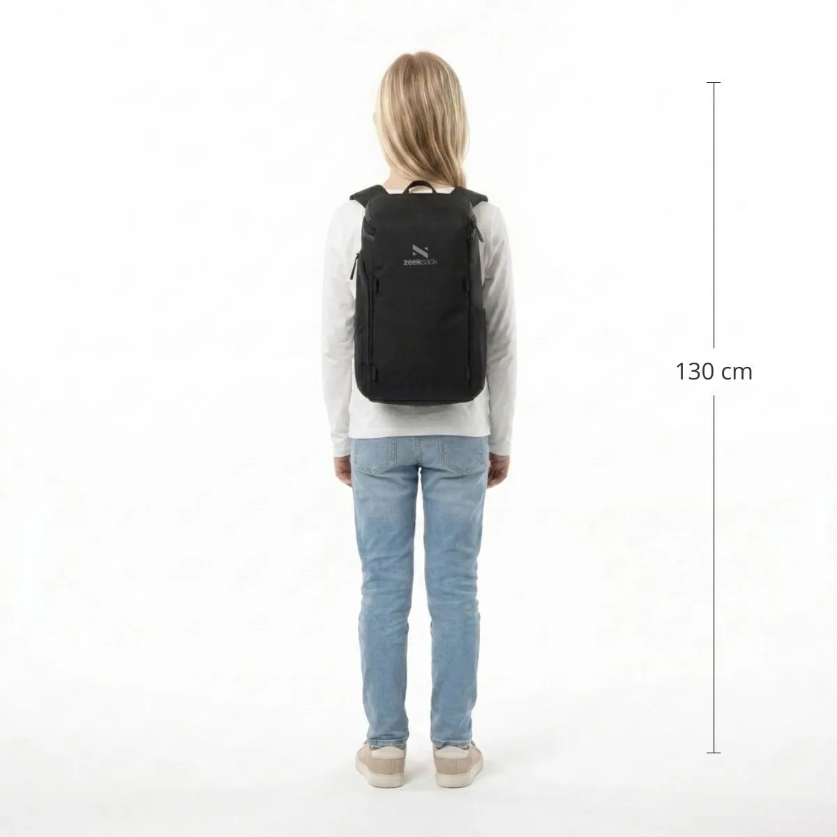 Zeeksack The Organizer 10L rugzak zwart personal item
