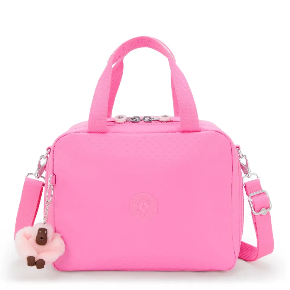 Kipling Miyo lunchtas Pink Mermaid Embossed