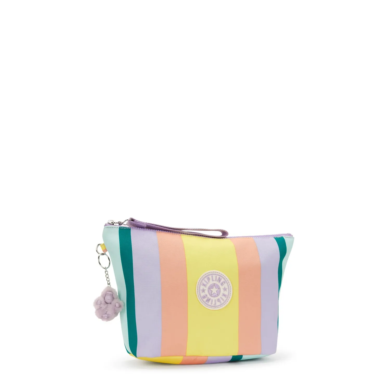 Kipling Naomi Pouch etui Bold Stripe Block klein licht
