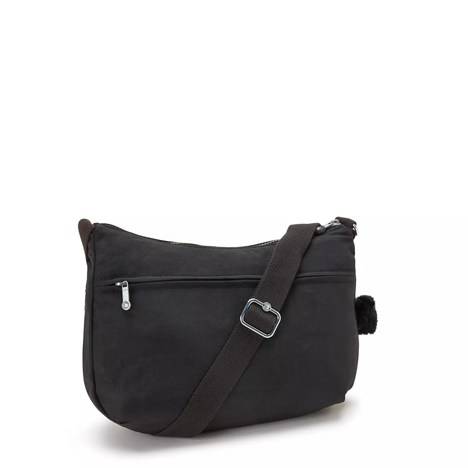 Kipling Izellah schoudertas Black Noir Medium waterafstotend