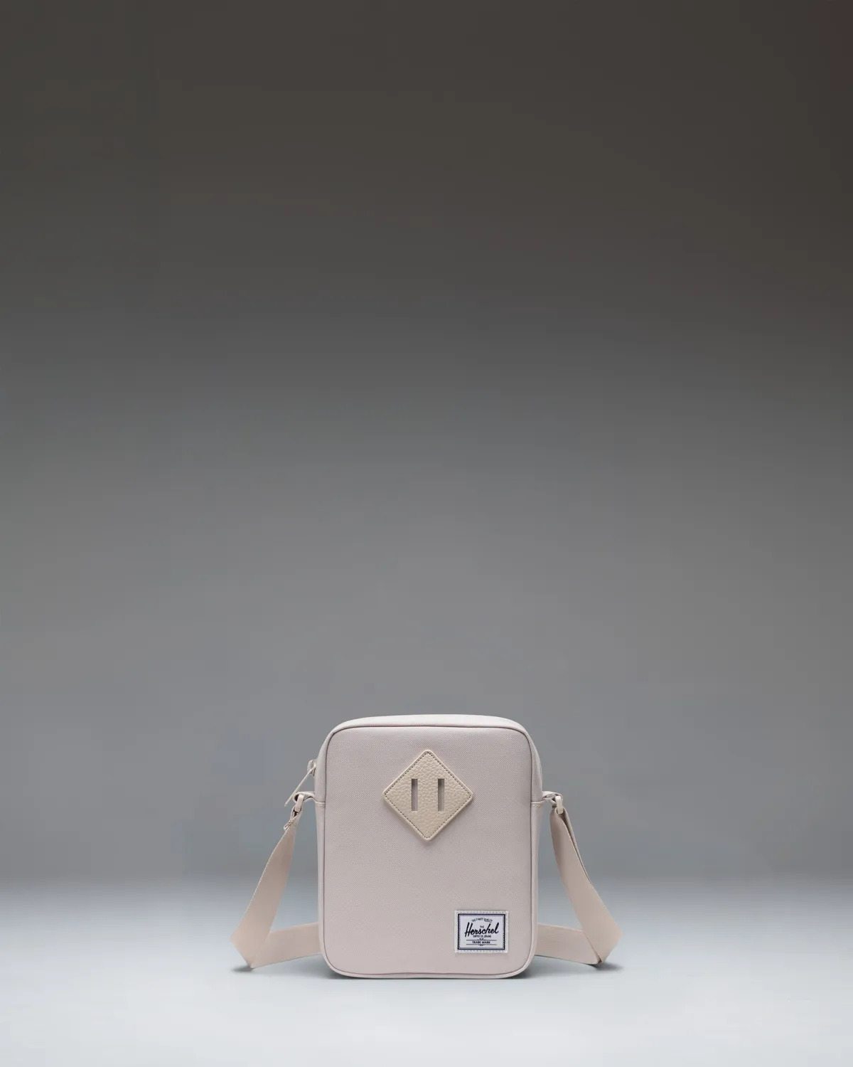 Herschel Heritage Crossbody tas zwart ruitmotief