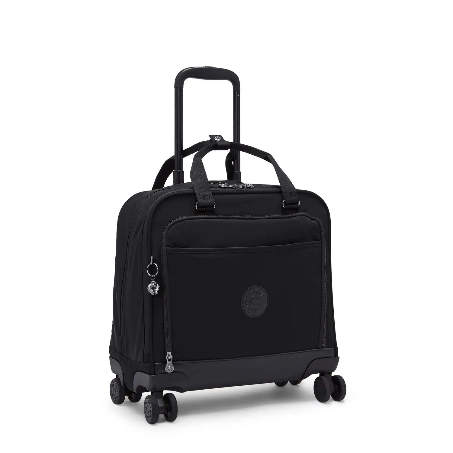 Kipling Commuter werktrolley klein Infinite Black laptopvak