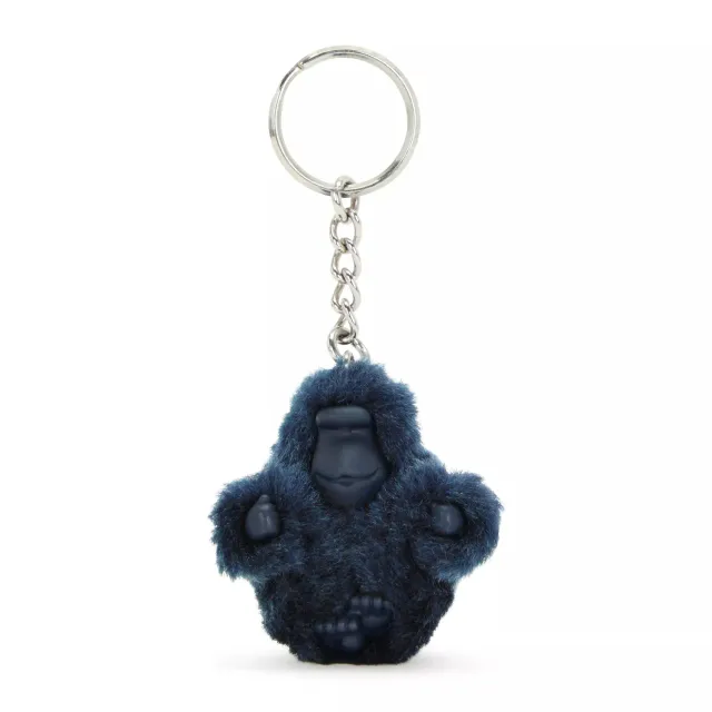 Kipling Monkeyclip XS sleutelhanger Blue Bleu 2 pluche