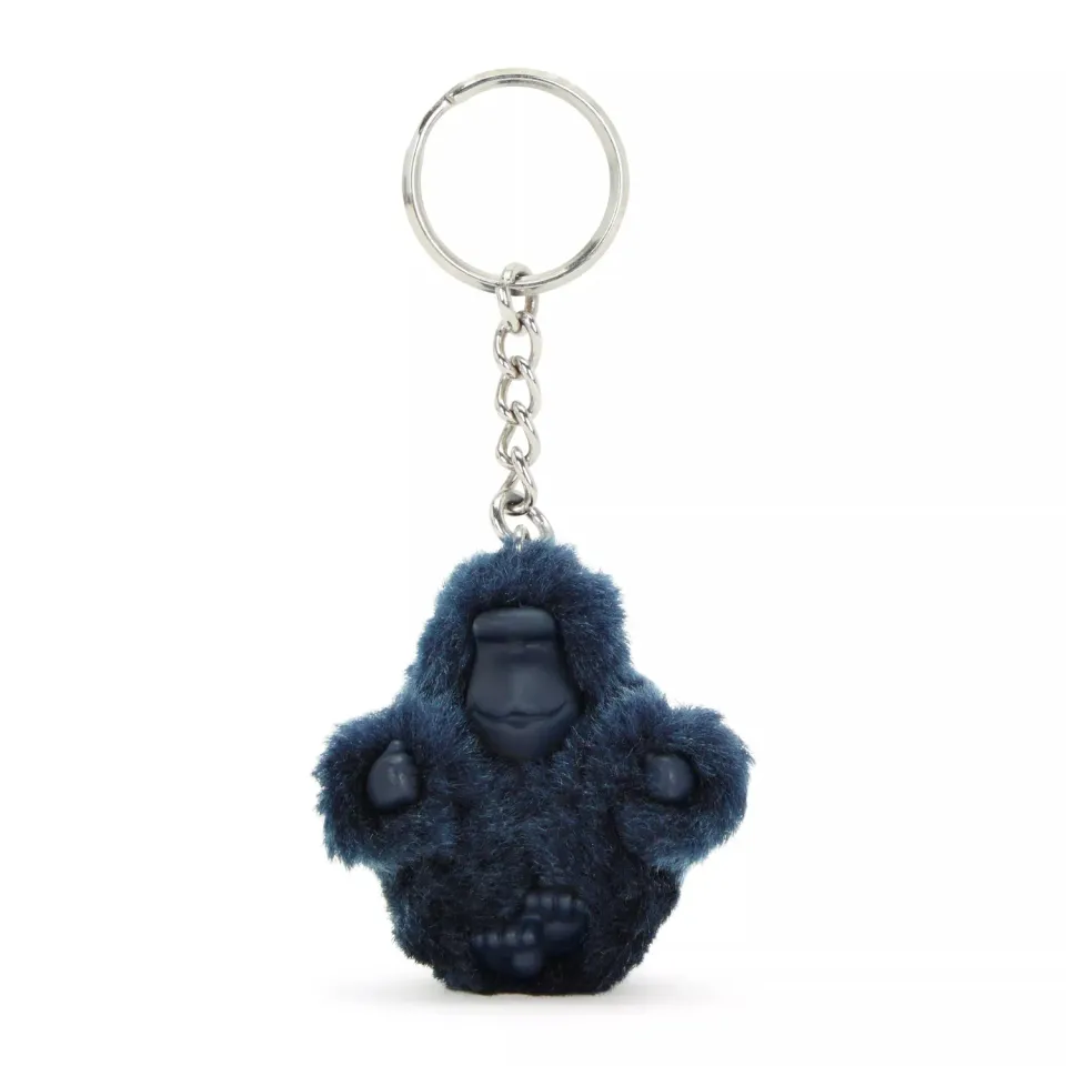 Kipling Monkeyclip XS sleutelhanger Blue Bleu 2 pluche