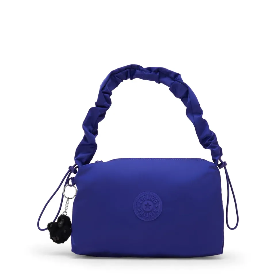 Kipling Eleni kleine schoudertas Entirely Cobalt met rits