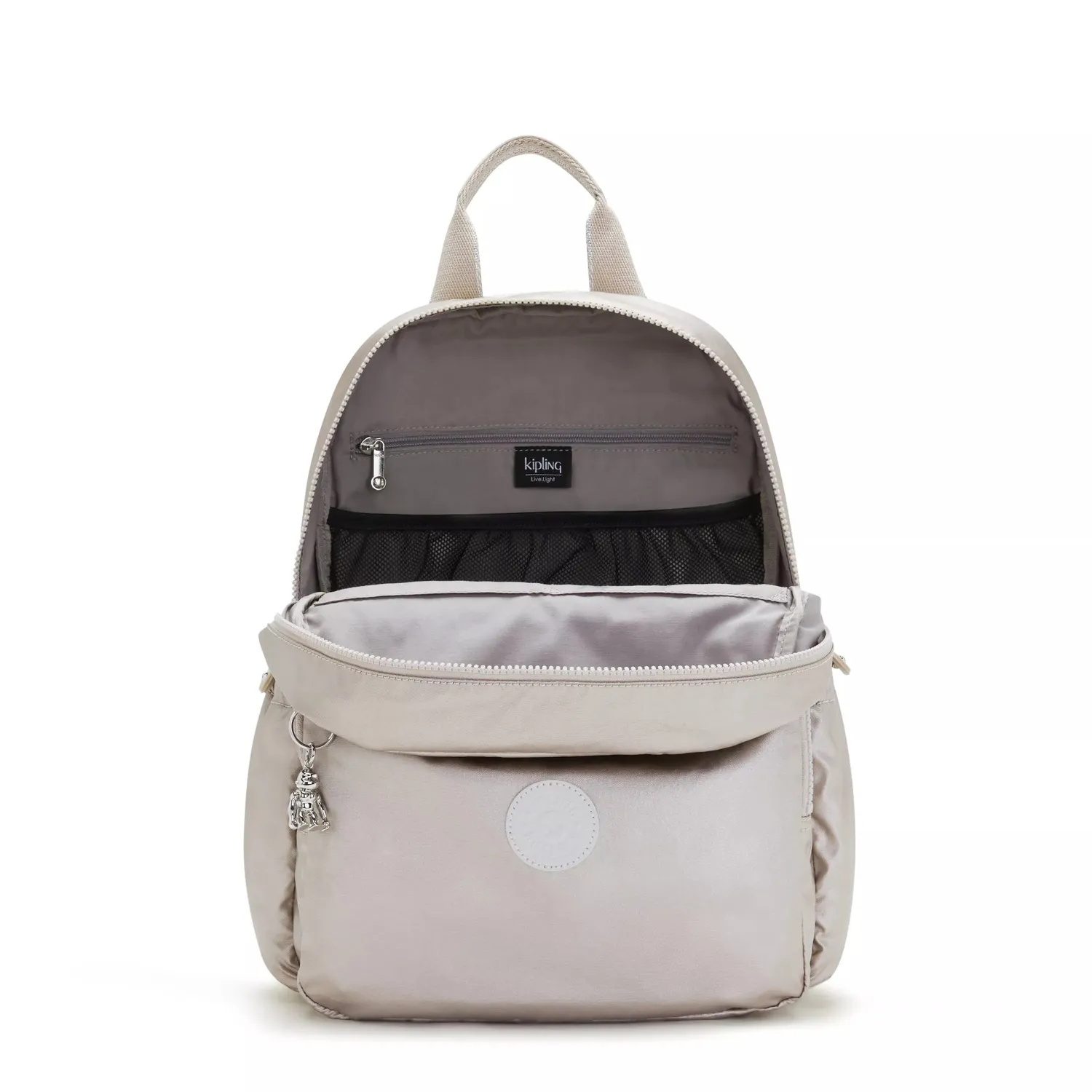 Kipling Maisie babyrugzak Metallic Glow medium matje