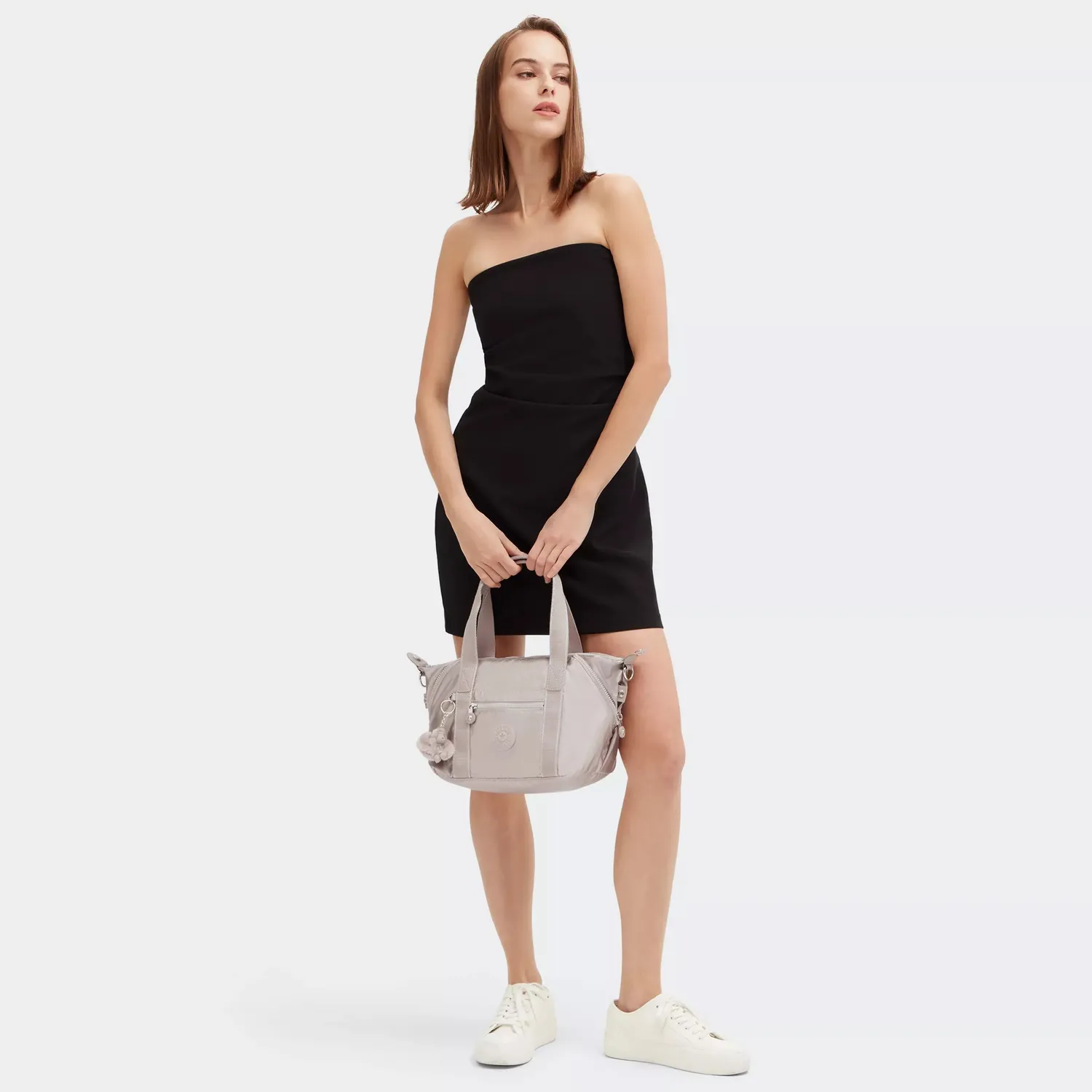 Kipling Art Mini schoudertas Metallic Glow klein metallic