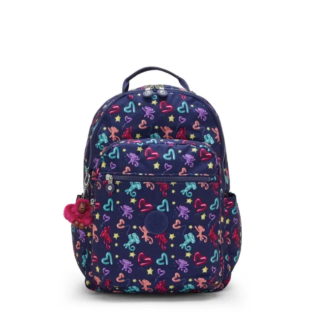 Kipling Seoul College Extra rugzak Balloon Monkey 15 inch