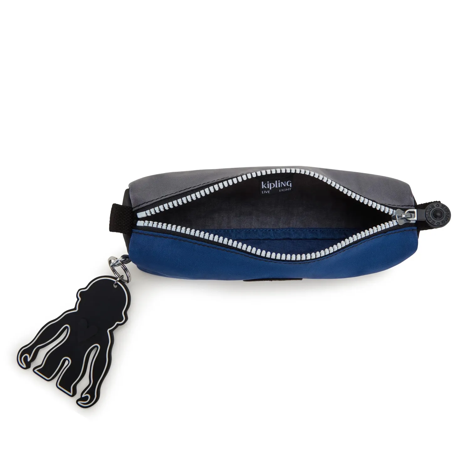 Kipling Freedom pennenzak Medium Scuba Blue Block nylon