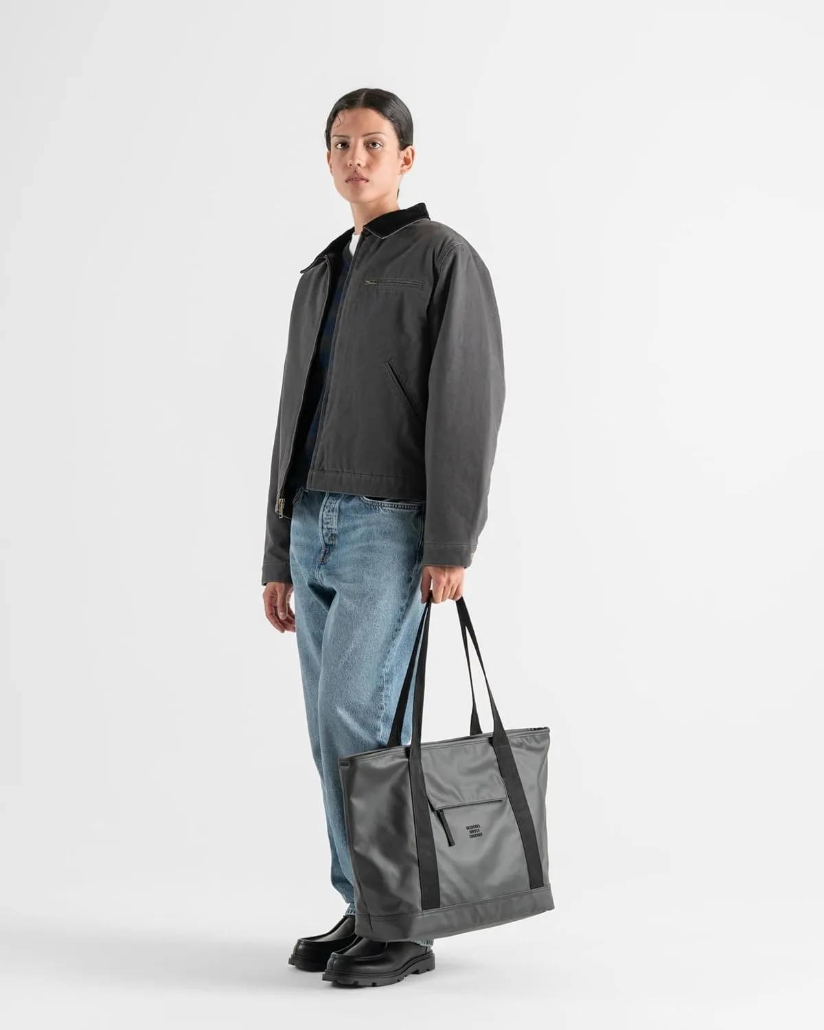 Herschel Alberni tote bag ivy green schouder