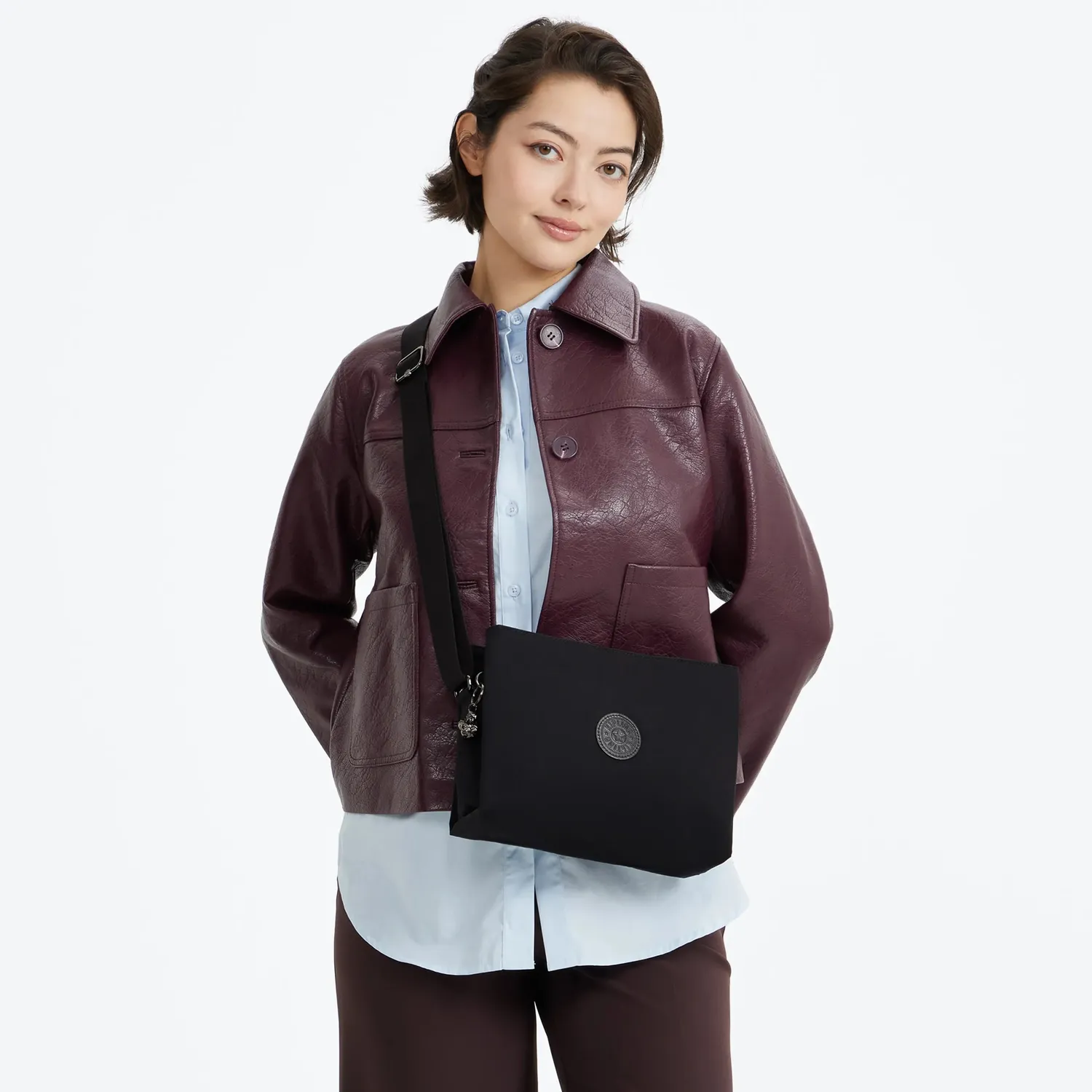 Kipling Fabya crossbody Infinite Black lichtgewicht