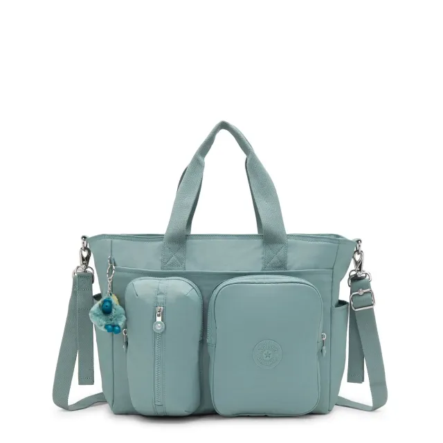 Kipling Babygear babytas Medium Tiny Green Air met matje