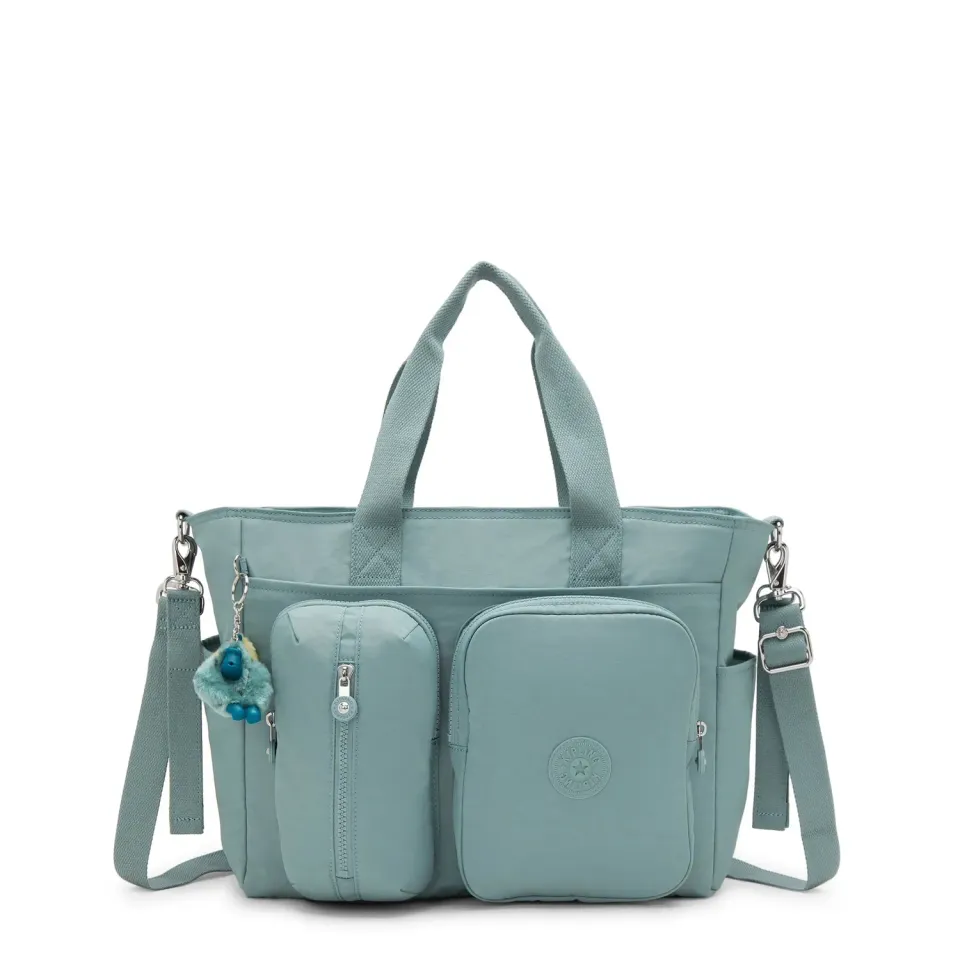 Kipling Babygear babytas Medium Tiny Green Air met matje