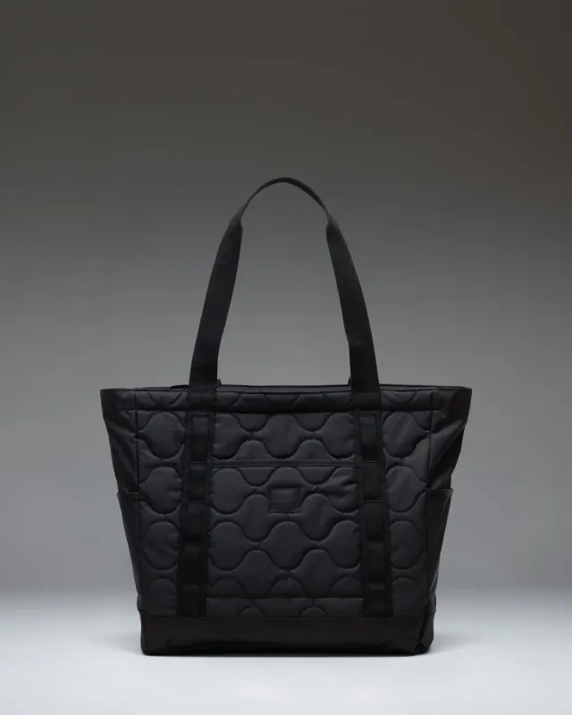 Herschel Heritage Tote Quilted schoudertas Black Tonal