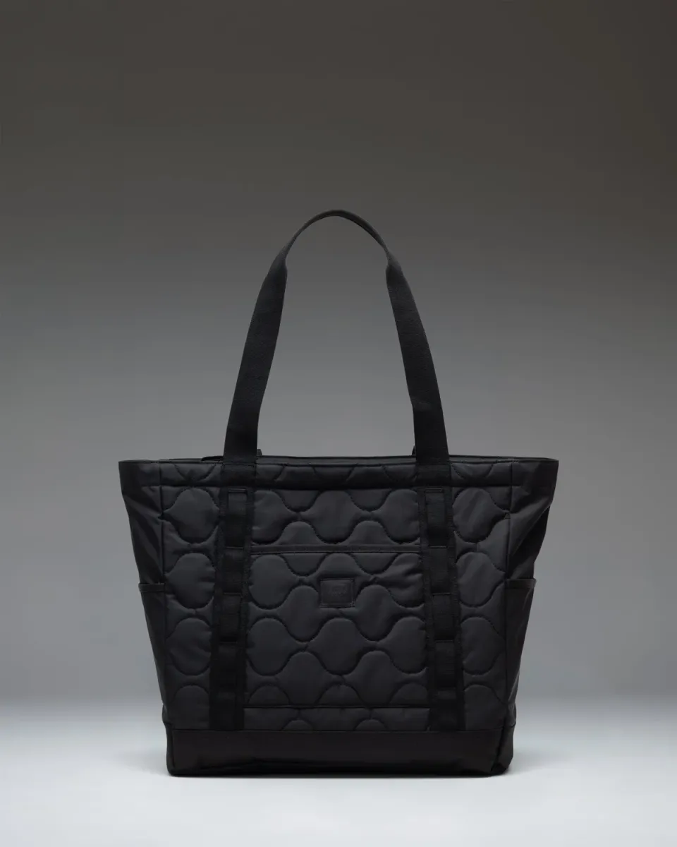 Herschel Heritage Tote Quilted schoudertas Black Tonal