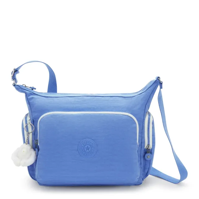 Kipling Gabb crossbodytas Groot Cocktail Blue lichtgewicht