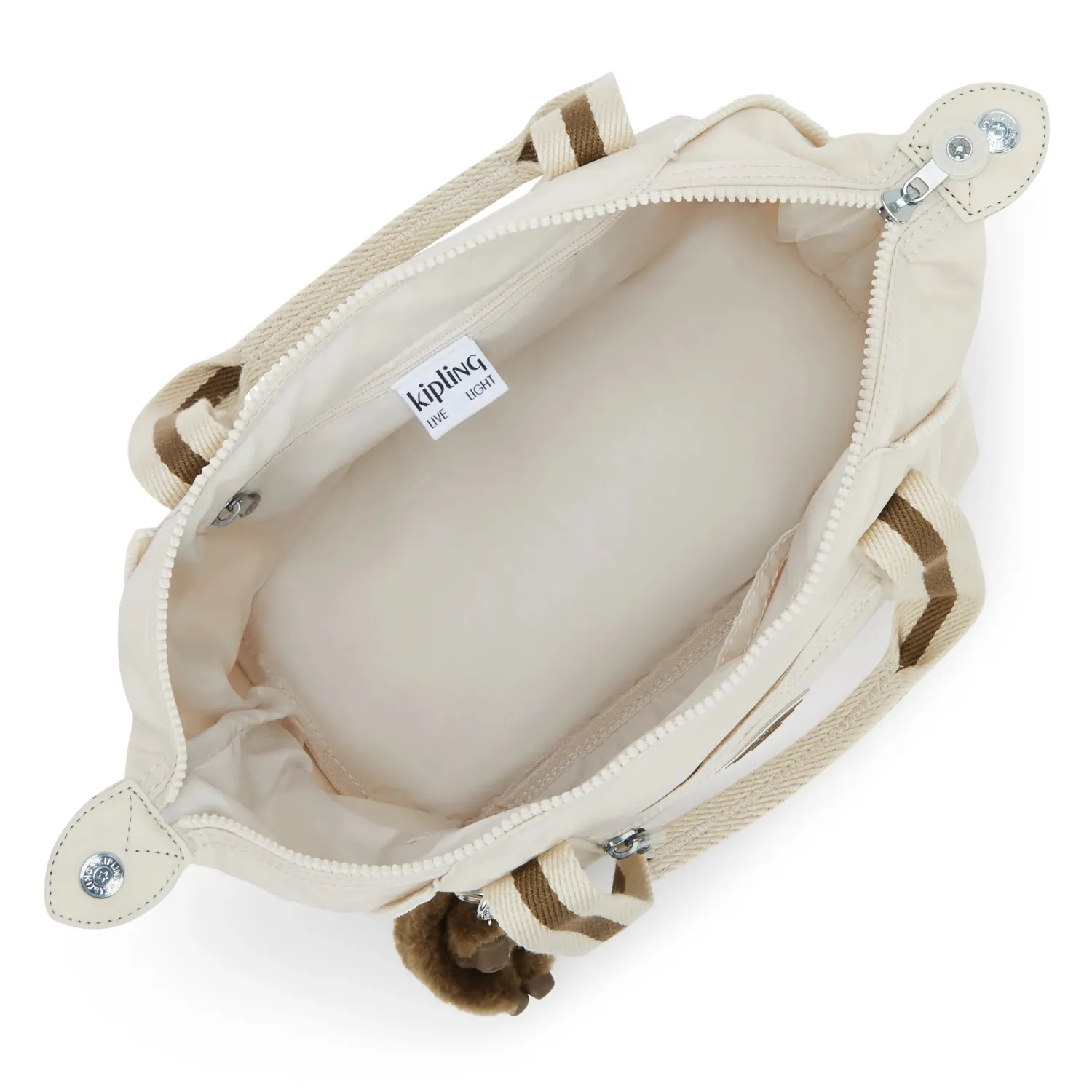 Kipling Art Mini mini tas Soft Sand klein verstelbaar