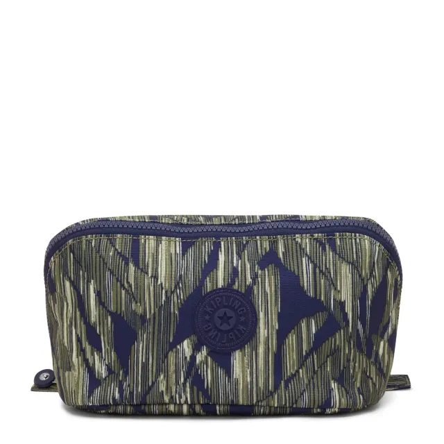 Kipling Mirko M etui Striped Grasses Groot gestreept