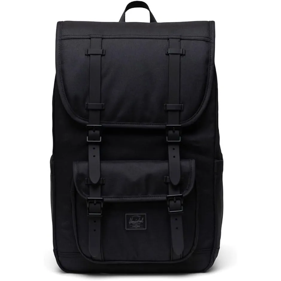 Herschel Little America Standard rugzak zwart 30L canvas