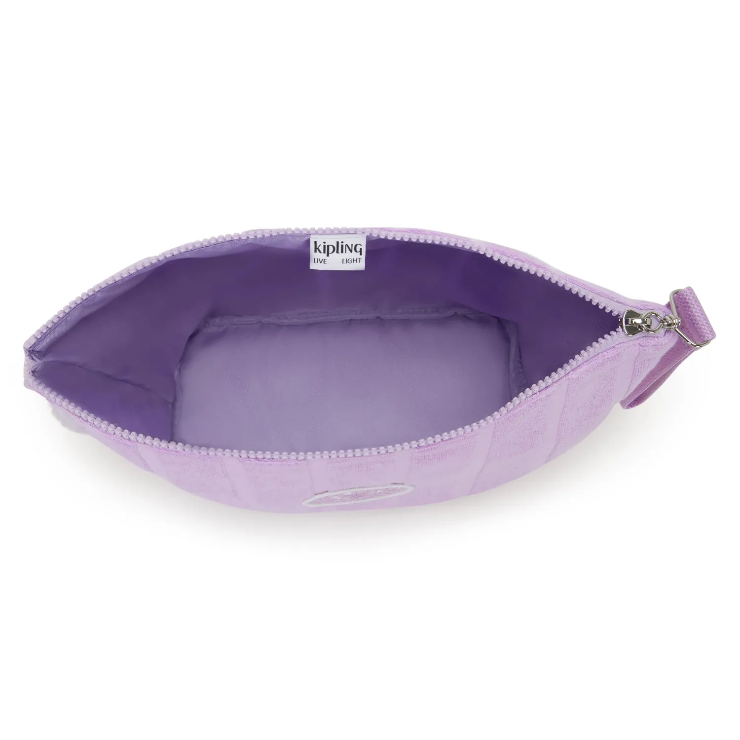 Kipling Naomi Pouch etui Lilacky Towel klein met rits