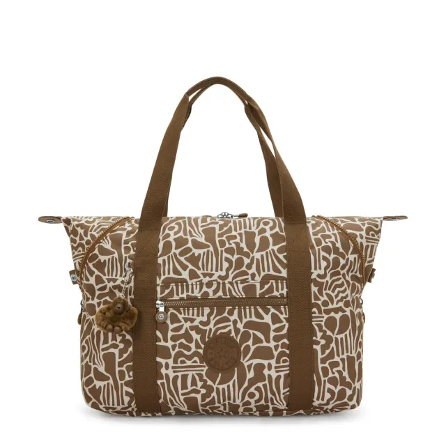 Kipling Art M shopper Cocktail Khaki groot trolleyhuls