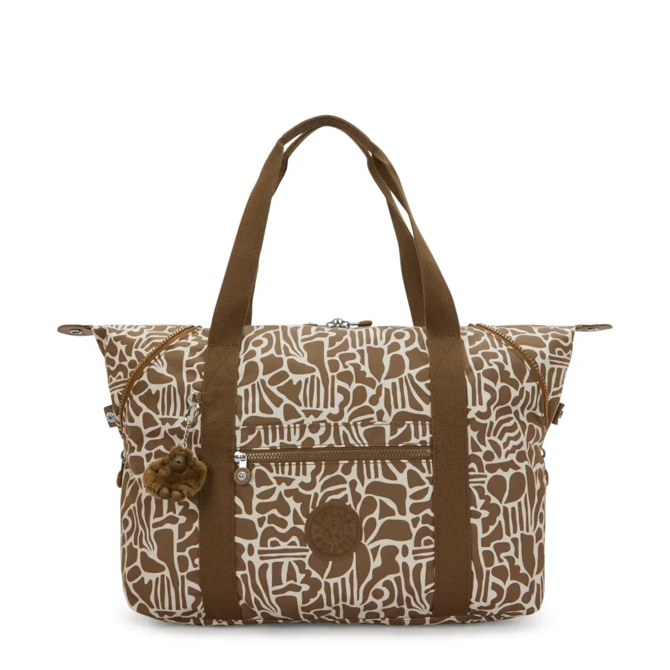 Kipling Art M shopper Cocktail Khaki groot trolleyhuls