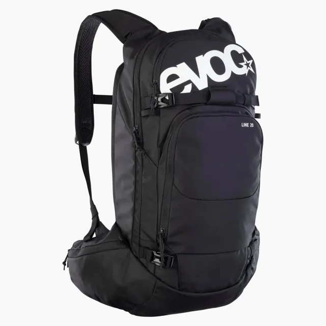 Evoc Line 20 skirugzak zwart 20 liter freeride