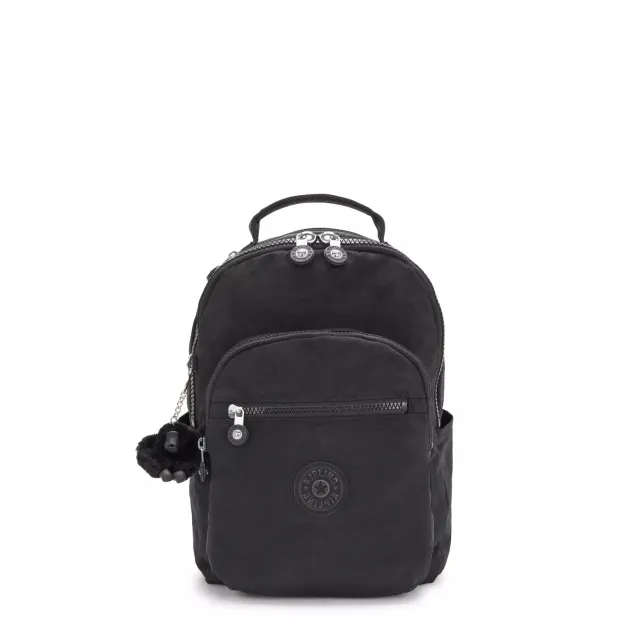 Kipling Seoul S rugzak klein Black Noir 11 inch