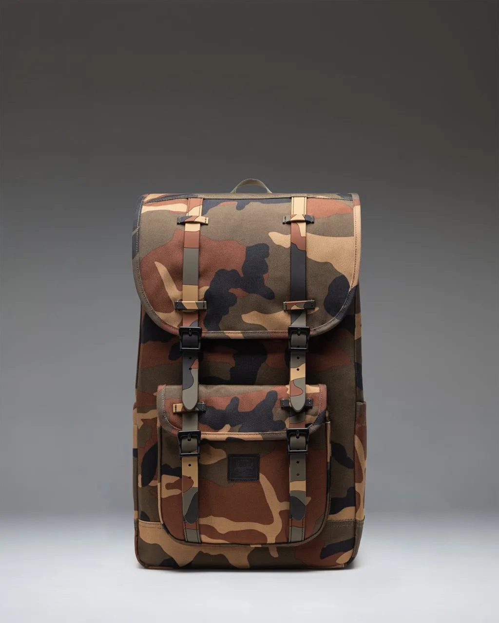 Herschel Little America rugzak zwart canvas