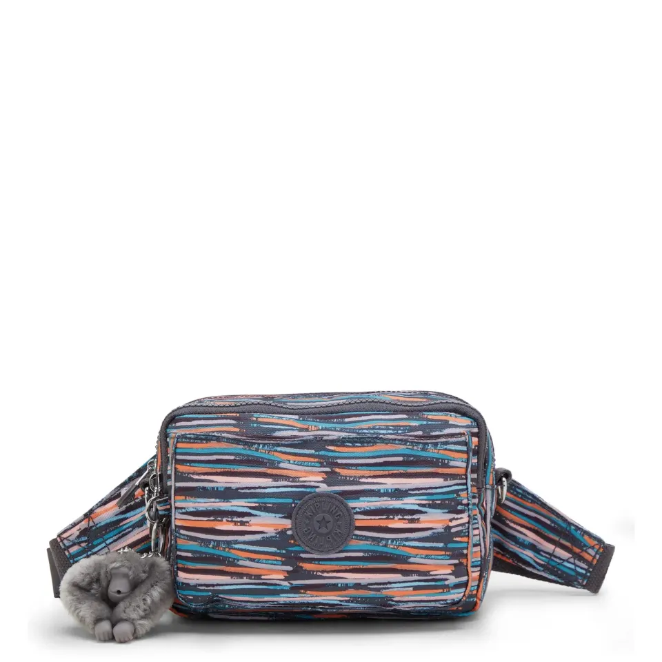 Kipling Abanu Multi crossbody tas Klein Mineral Stripes strepen