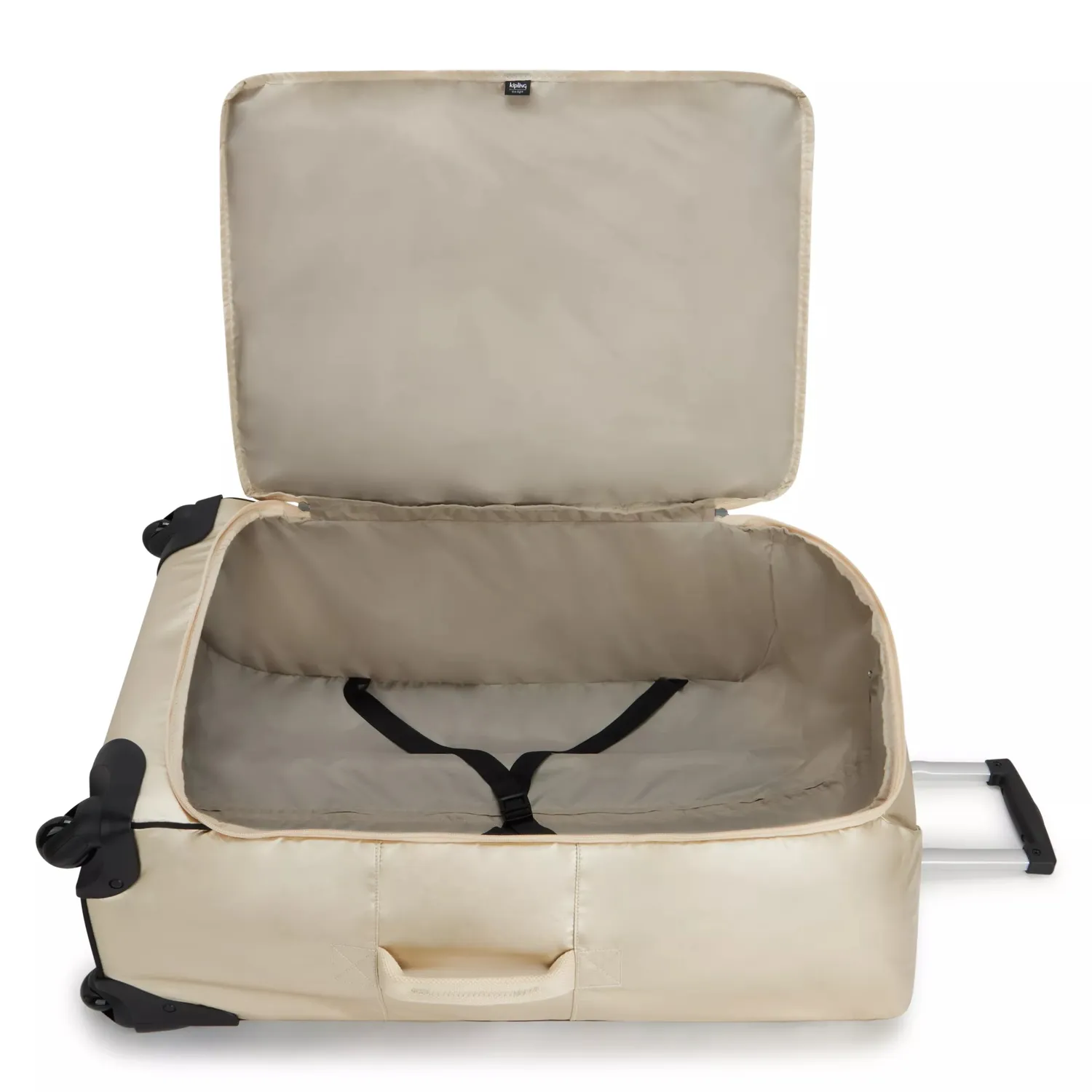 Kipling Darcey L reiskoffer Groot Starry Gold Metallic 4 wielen