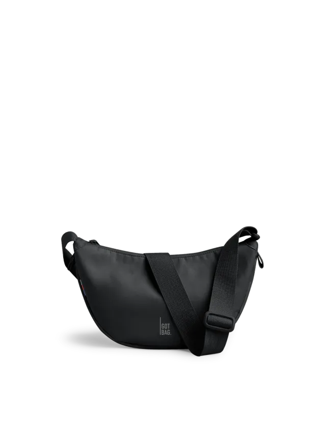 Got Bag Moon Bag Small heuptas black monochrome waterafstotend