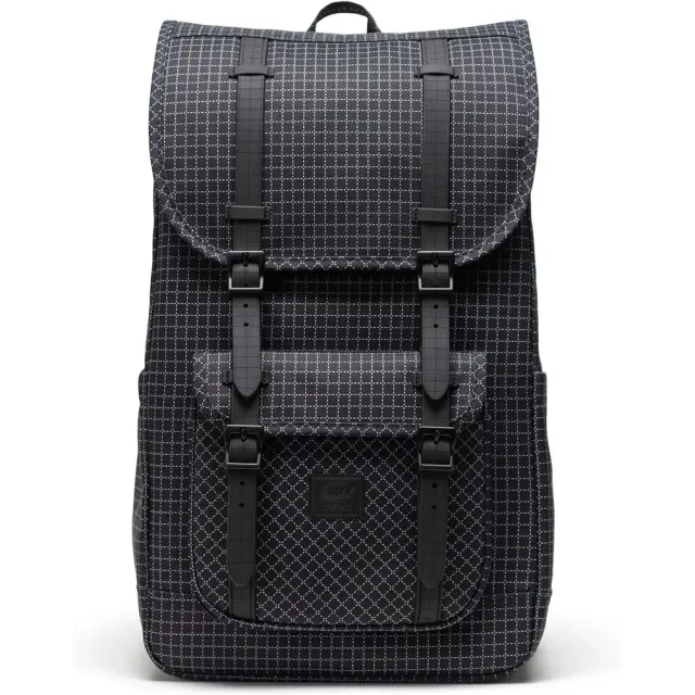 Herschel Little America rugzak 30L zwart groot