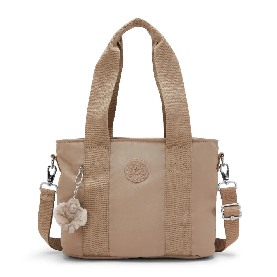 Kipling Minta M Up shopper Tan Beige