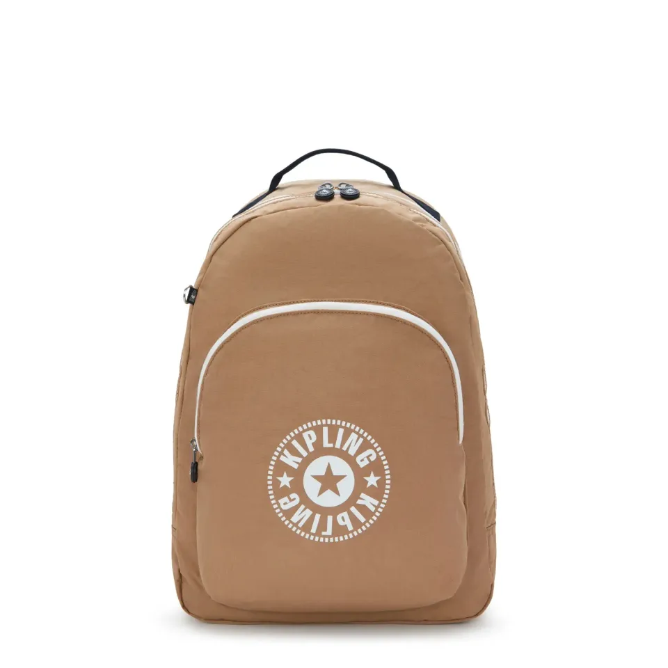 Kipling Curtis XL rugzak Early Tan Center 15 inch